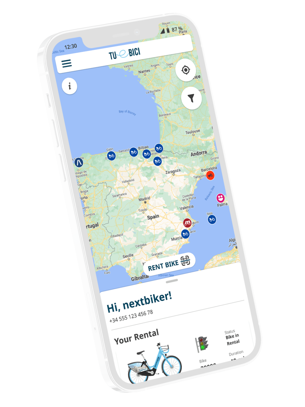 Ebike Sharing En Santander TUeBICI TUeBICI